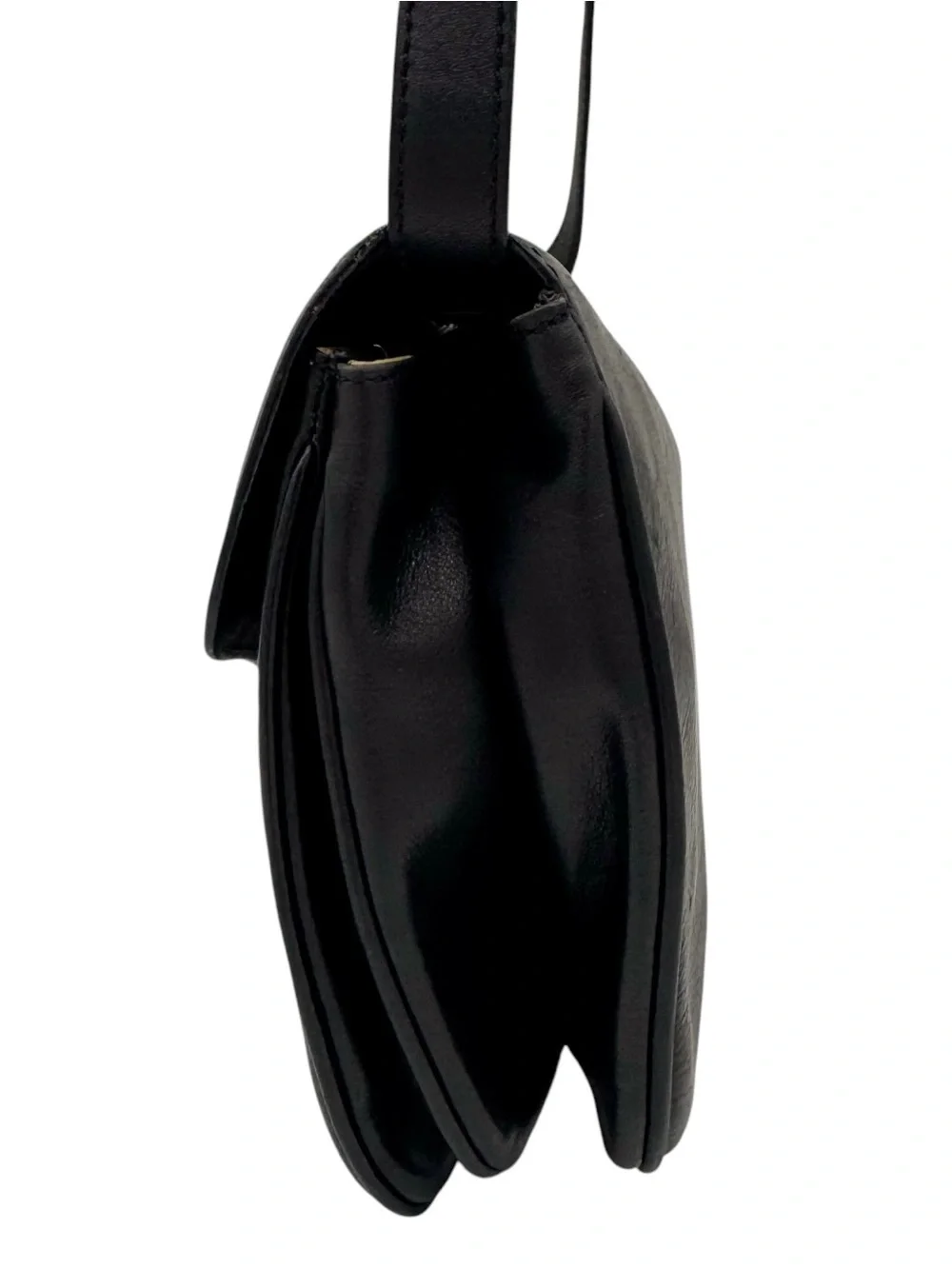 Celine Black Leather Crossbody Bag